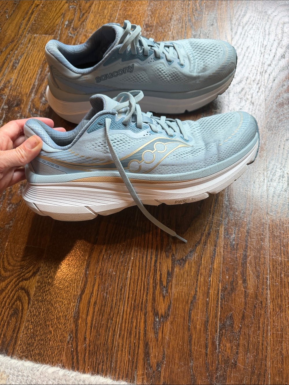 (VERY briefly worn) Saucony Women's Celestial Running Shoes - Cushioning Support